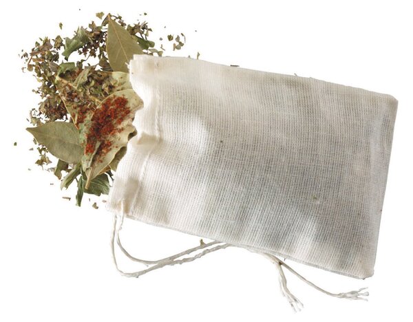 Mušelínové sáčky na čaj KitchenCraft 4ks KCSPBAGS