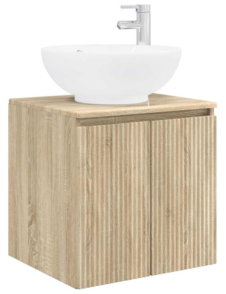 Sada koupelnových skříněk 4 ks Dub sonoma Kompozitní dřevo 3406505