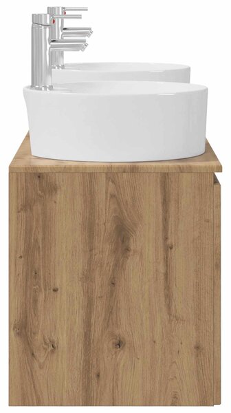 Sada koupelnových skříněk 3 ks Dub artisan 49,5 x 44,5 x 65 cm 3405686