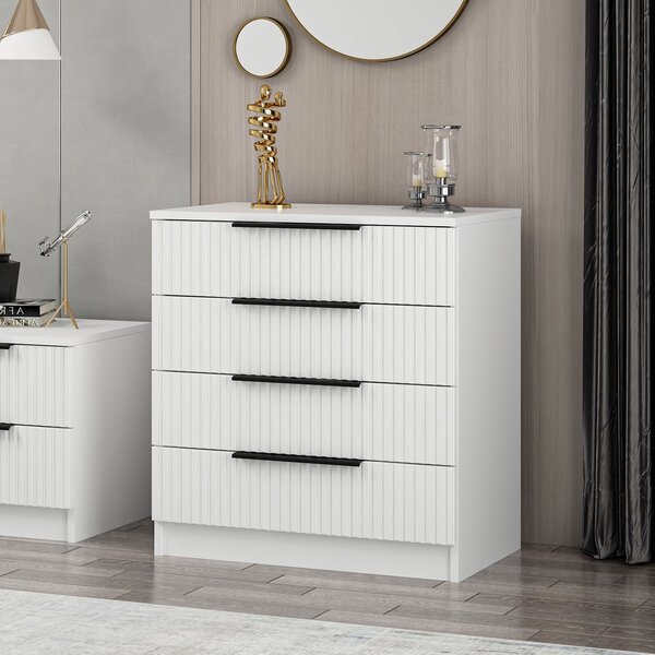 Komoda Katie (Bílá). Akce -24%