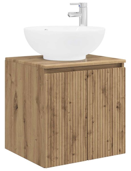 Sada koupelnových skříněk 5 ks Dub artisan Kompozitní dřevo 3406494