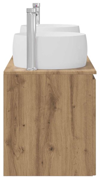 Sada koupelnových skříněk 3 ks Dub artisan 49,5 x 44,5 x 66 cm 3405726