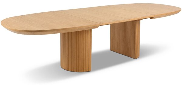Micadoni Dubový rozkládací jídelní stůl Nido 200/300 x 110 cm