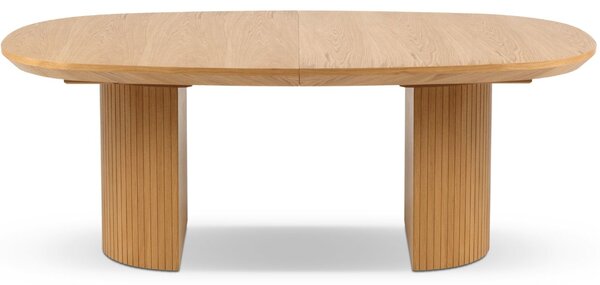 Micadoni Dubový rozkládací jídelní stůl Nido 200/300 x 110 cm