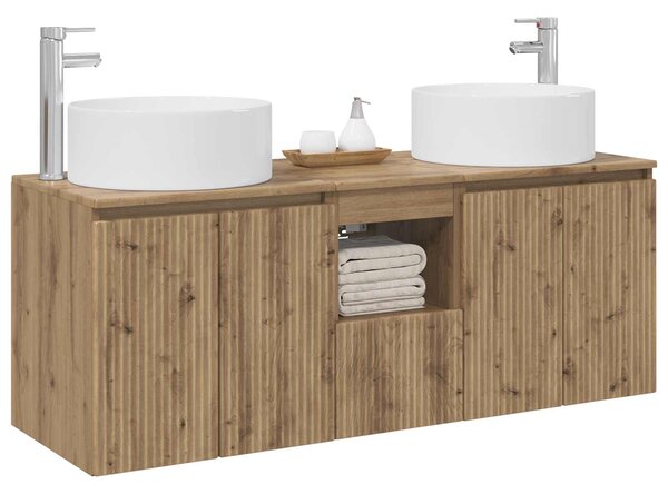 Sada koupelnových skříněk 3 ks Dub artisan 3405746