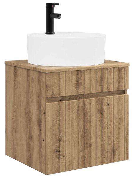 Sada koupelnových skříněk 5 ks Dub artisan Kompozitní dřevo 3406614