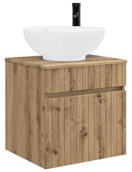 Sada koupelnových skříněk 4 ks Dub artisan Kompozitní dřevo 3406630