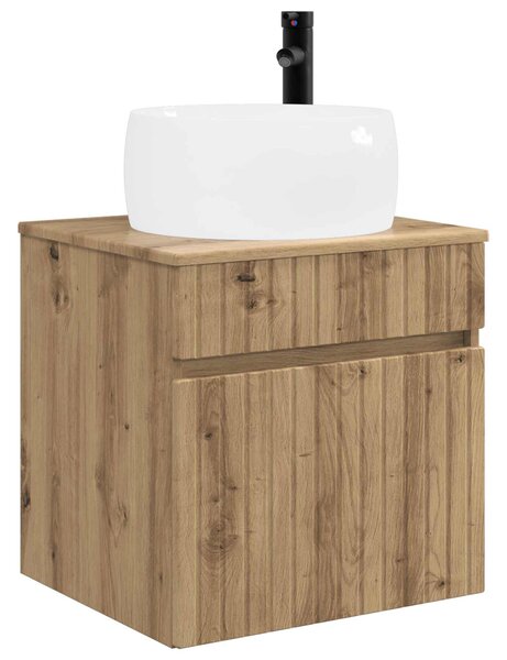 Sada koupelnových skříněk 5 ks Dub artisan Kompozitní dřevo 3406638