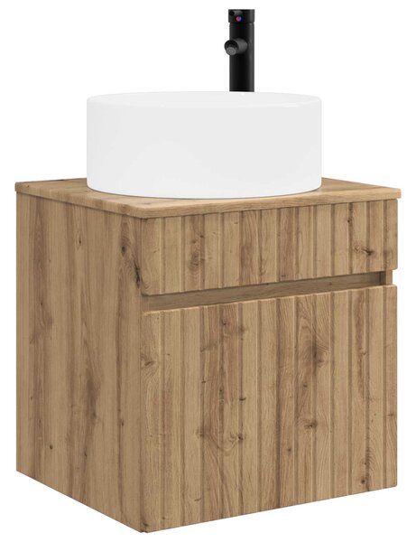 Sada koupelnových skříněk 4 ks Dub artisan Kompozitní dřevo 3406670