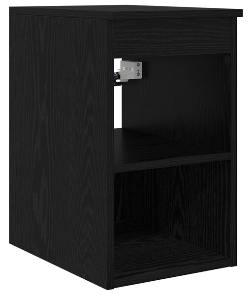 Sada koupelnových skříněk 3 ks Černý dub 129 x 41 x 80 cm 3405820