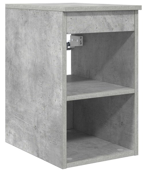 Sada koupelnových skříněk 3 ks Betonově šedá 129 x 35 x 80 cm 3405790