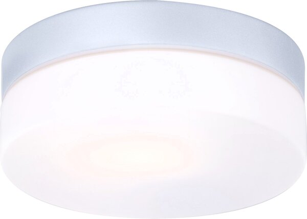 Globo Lighting Vranos venkovní nástěnné svítidlo 1x60 W stříbrná-opálové sklo 32111