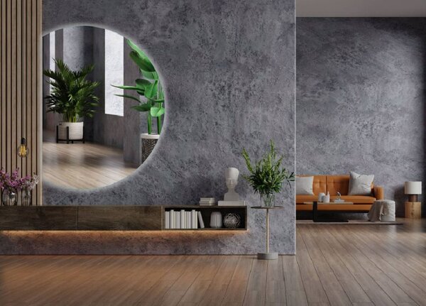 Venti Moon zrcadlo 65x90 cm s osvětlením 5907459662948