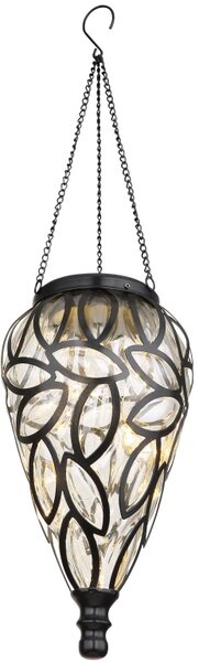 Globo Lighting Solar venkovní závěsná lampa 1x0.06 W černá 36131