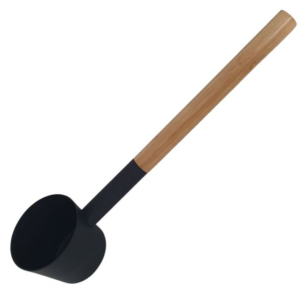 Harvia set vědro 4L s naběračkou 42 cm, matný nerez a dřevo
