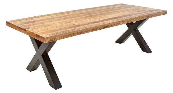 Jídelní stůl Thunder 200 cm přírodní - mango