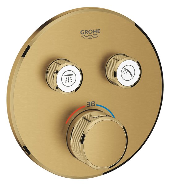 Grohe Grohtherm SmartControl vanová baterie pod omítku s termostatem Brushed Cool Sunrise 29119GN0