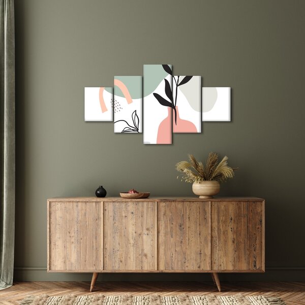 Obraz - Květiny ve váze N⁰3 (125x70 cm)