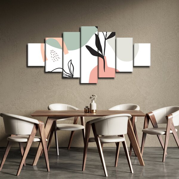 Obraz - Květiny ve váze N⁰3 (210x100 cm)