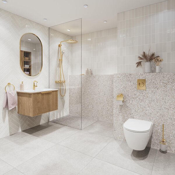 Grohe Essentials věšák na ručník zlatá 40365GN1