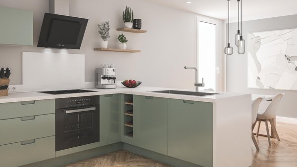 Grohe Minta kuchyňská baterie stojící ušlechtilá ocel 30274DC0