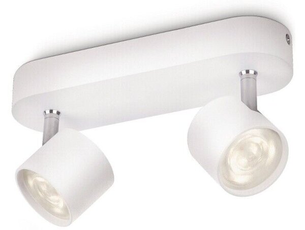 56242/31/16 Star bodové LED svítidlo 2x 4,5W 1000lm 2700K stmívatelné IP20, bílé
