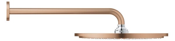 Grohe Rainshower hlavová sprchá s ramenem 31x31 cm kulatý Brushed Warm Sunset 26066DL0