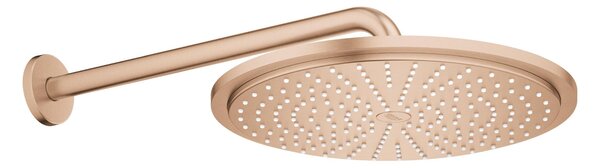 Grohe Rainshower hlavová sprchá s ramenem 31x31 cm kulatý Brushed Warm Sunset 26066DL0