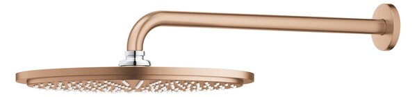 Grohe Rainshower hlavová sprchá s ramenem 31x31 cm kulatý Brushed Warm Sunset 26066DL0
