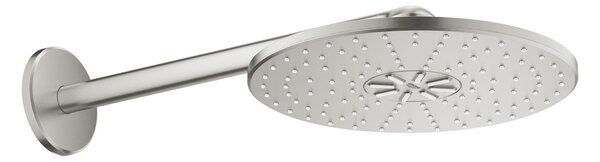 Grohe Rainshower hlavová sprchá s ramenem 31x31 cm kulatý SuperSteel 26475DC0