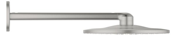 Grohe Rainshower hlavová sprchá s ramenem 31x31 cm kulatý SuperSteel 26475DC0