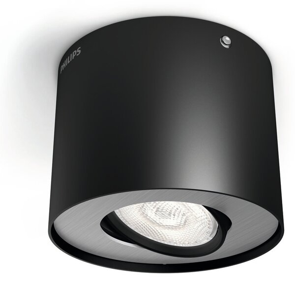53300/30/16 Phase stropní bodové LED svítidlo 4,5W 500lm 2700K stmívatelné IP20, černé