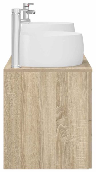 Sada koupelnového nábytku 3 ks Dub sonoma 49,5 x 44,5 x 66 cm 3405917