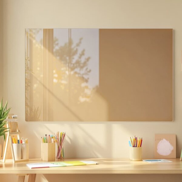 Okrová umbra skleněná magnetická tabule Smatab® - 40 × 60 cm