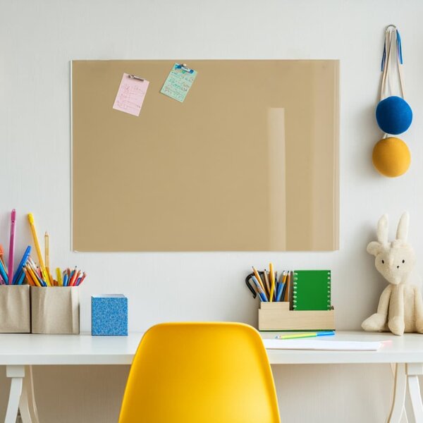 Okrová umbra skleněná magnetická tabule Smatab® - 40 × 60 cm