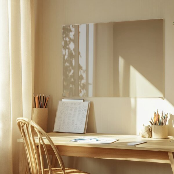 Okrová umbra skleněná magnetická tabule Smatab® - 40 × 60 cm