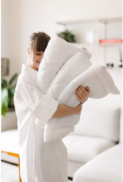 Celoroční dětský set přikrývky a polštáře do dětské postýlky 100x135 cm Stitched – Bonami Essentials