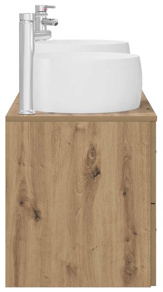 Sada koupelnového nábytku 3 ks Dub artisan 49,5 x 44,5 x 66 cm 3405938
