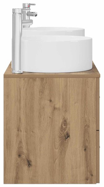 Sada koupelnového nábytku 3 ks Dub artisan 3405962