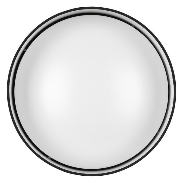 Černé LED stropní svítidlo ø 30 cm Locarno – Reality