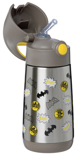 Termoska na pití s brčkem, 350ml, b.box, Batman
