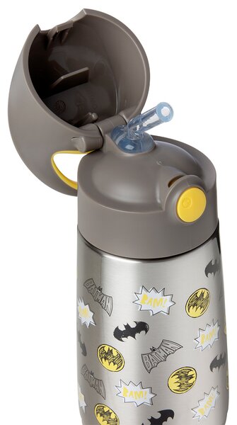 Termoska na pití s brčkem, 350ml, b.box, Batman