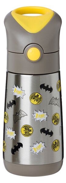 Termoska na pití s brčkem, 350ml, b.box, Batman