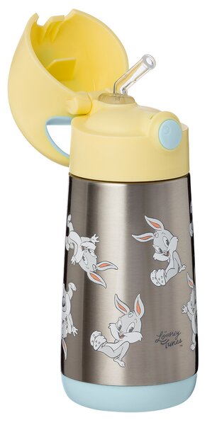 Termoska na pití s brčkem, 350ml, b.box, Looney Tunes