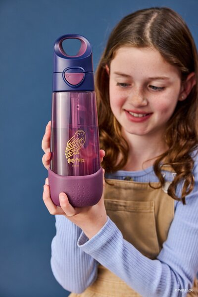 Láhev na pití s brčkem, 600ml, b.box, Harry Potter