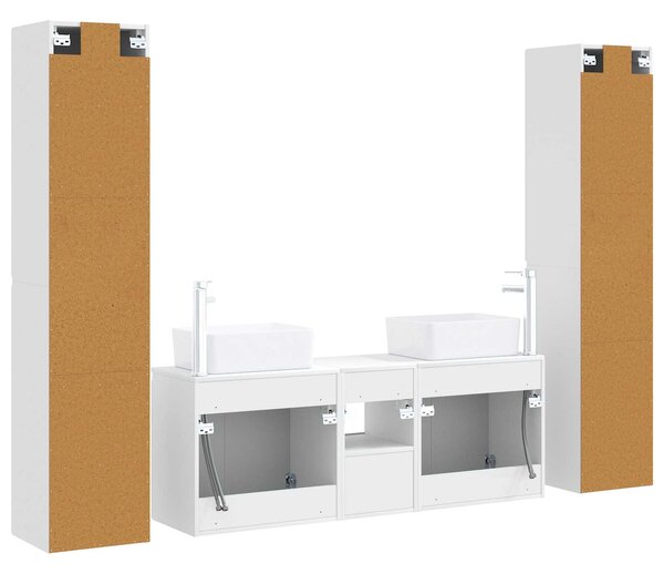 Sada koupelnového nábytku 5 ks Bílá 33 x 34,5 x 160 cm 3406033