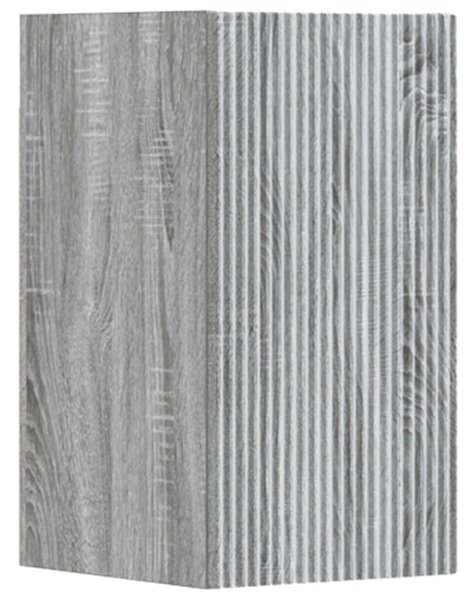 Sada koupelnového nábytku 3 ks Šedý Sonoma 33 x 34,5 x 160 cm 3406059
