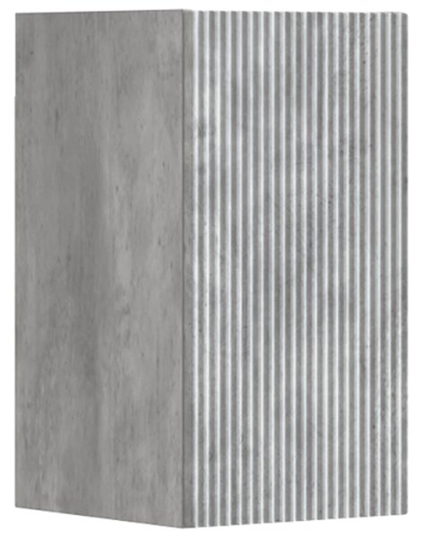 Sada koupelnového nábytku 3 ks Betonově šedá 33 x 34,5 x 160 cm 3406046