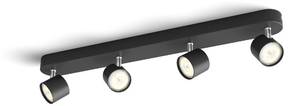 Star bodové LED svítidlo 4x4,5W 2000lm 2700K IP20 stmívatelné, černé