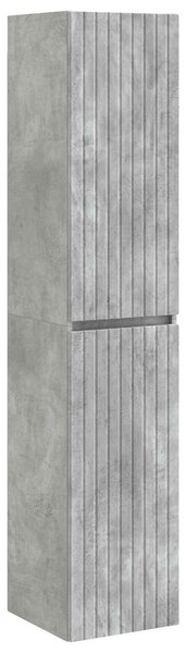Sada koupelnového nábytku 3 ks Betonově šedá 33 x 34,5 x 160 cm 3406086